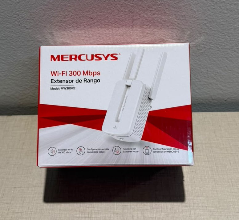 Extensor de Rango Mercusys MW300RE wifi repetidor