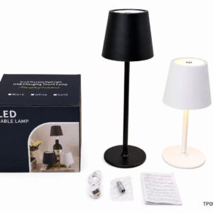 VELADOR DE MESA TACTIL RECARGABLE PARA USAR CON BOTELLAS 911